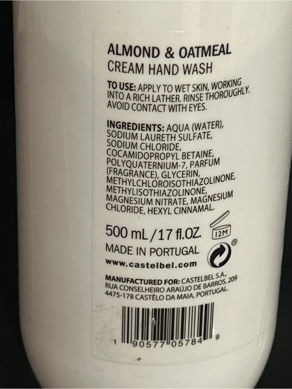 N/A castelbel almond